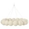 LED Decorative Pendant Lamp Ball Circle/White