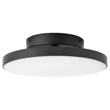 LED Ceiling Lamp Matt/Black 36 Cm