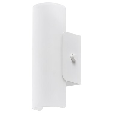 LED Wall Lamp Dimmable White/Frosted Glass White