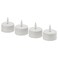 4 Pieces LED Tealight White
