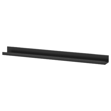 Picture Ledge Black 115 Cm