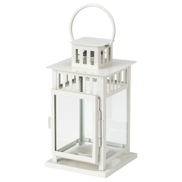 Lantern For Tealight In/Outdoor White 20 Cm