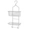 Shower Hanger Two Tiers Zinc Plated 24X53 Cm