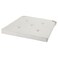Chair Pad Natural 42/35X40X4 Cm