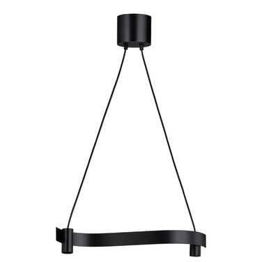 Pendant Lamp Wave Shaped/Black 60 Cm