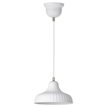 Pendant Lamp Off-White/Ceramic 24 Cm