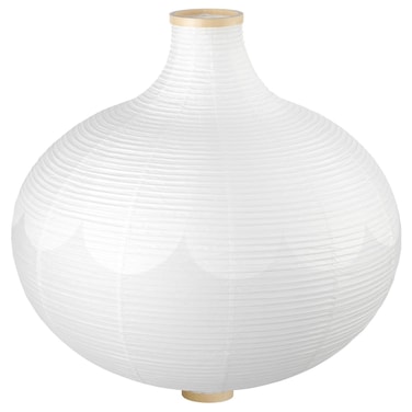 Pendant Lamp Shade Onion Shape/White 57 Cm
