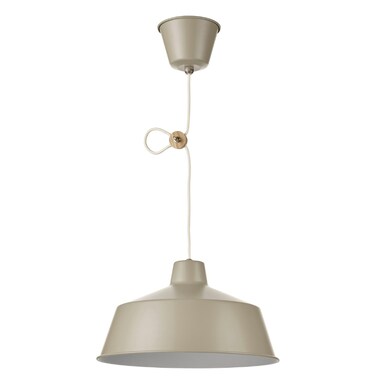 Pendant Lamp Beige/Ash 38 Cm