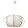 Pendant Lamp White Bamboo 67 Cm