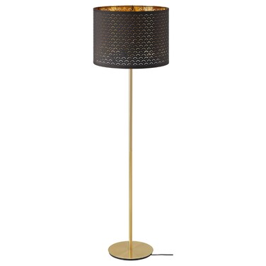 Floor Lamp Black Brass/Brass