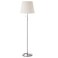 Floor Lamp Nickel-Plated White