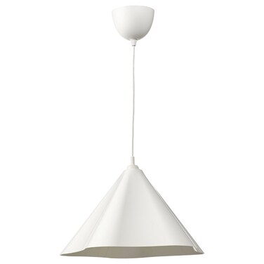 Pendant Lamp White/Plastic 46 Cm