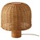 Table Lamp Bamboo/Rattan 27 Cm