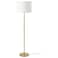 Floor Lamp White/Brass