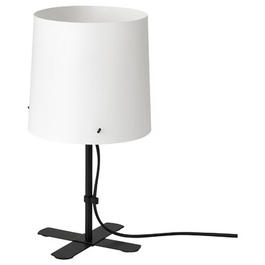 Table Lamp Black/White 31 Cm