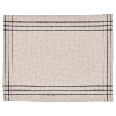 Place Mat Dark Grey/Natural 35X45 Cm