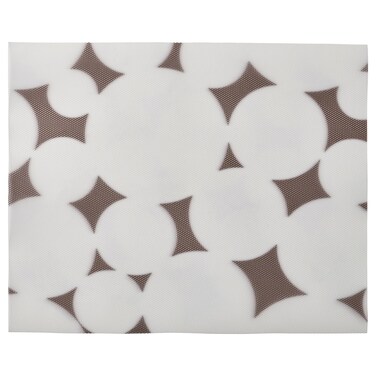 Place Mat Patterned Black/White 36X29 Cm