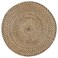 Place Mat Seagrass/Black 37 Cm