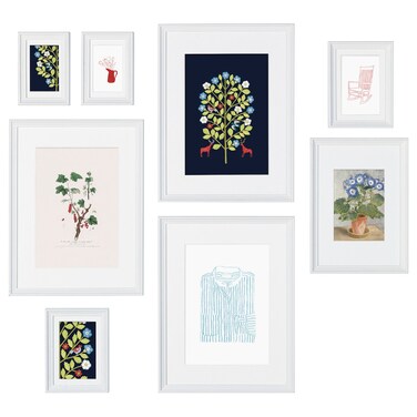 Frame With Poster Set Of 8 Folk Tales