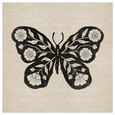 Picture Butterfly 56X56 Cm