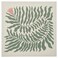 Picture Checkered Flower 56X56 Cm