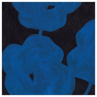 Picture Vivid Blooms 90X90 Cm