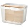 Basket With Compartments White 33X24X23 Cm