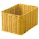 Basket Dark Yellow 18X25X14 Cm