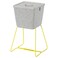 Basket Grey/Yellow 30X33X30 Cm