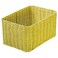 Basket Light Yellow 25X35X19 Cm