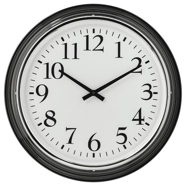 Wall Clock Black 59 Cm
