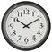 Wall Clock Black 59 Cm