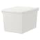 Box With Lid White 38X51X30 Cm