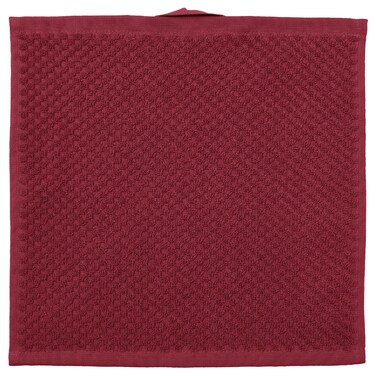 Washcloth Deep Red 30X30 Cm