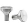2 In Pack Knob Stainless Steel 21 Mm