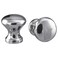2 In Pack Knob Chrome-Plated 20 Mm