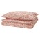 Duvet Cover And Pillowcase Pink/White 150X200/50X80 Cm