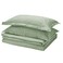 Duvet Cover And 2 Pillowcases Light Grey-Green 240X220/50X80 Cm