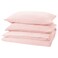 Duvet Cover And 2 Pillowcases Pale Pink 240X220/50X80 Cm