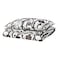 Duvet Cover And Pillowcase White/Black/Brown 150X200/50X80 Cm