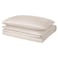 Duvet Cover And Pillowcase Light Beige 150X200/50X80 Cm