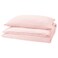 Duvet Cover And Pillowcase Pale Pink 150X200/50X80 Cm