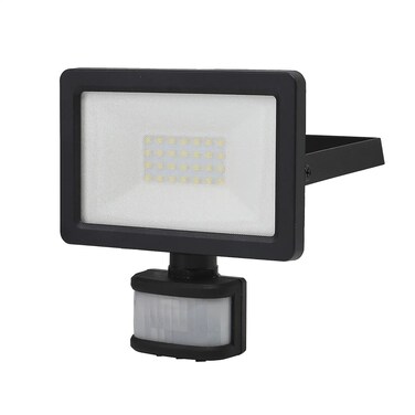 LED PIR Floodlight, AFD1018-IB (20 W, Cool White)