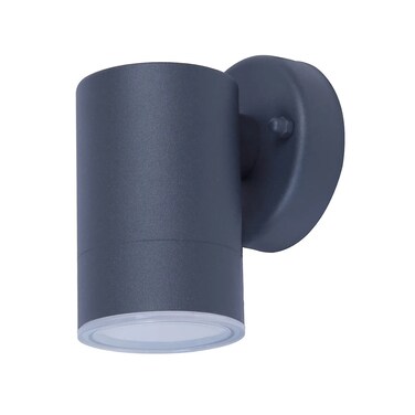 Candiac LED Fixed Outdoor Wall Light (4.3 W, Warm White, Dark Gray)