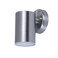 Candiac LED Fixed Outdoor Wall Light (4.3 W, Warm White, Stainless Steel)