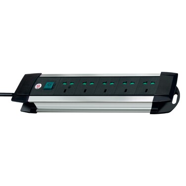 5-Way Multi-Socket Extension Cord (42 x 9 x 8 cm)