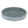 Arboria Ceramic Soap Dish (Green, Dia. 11 x 2 cm)