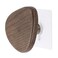 Wooden Patere Hook Tall (Brown, 9.5 x 4 x 7.5 cm)