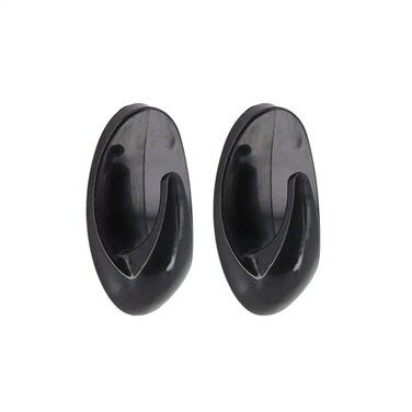 Abs Hooks Set (Black, 2 Pc.)