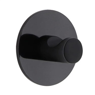 Painted Zinc Hook (Black, 2.8 cm)